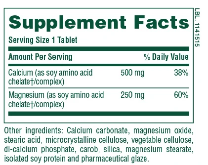 Natures Plus Cal/Mag 500mg/250mg – 90 compresse Natures Plus Cal/Mag 500mg/250mg – 90 Compresse -Farmacia Estetica Porta Pia natures plus cal mag scheda